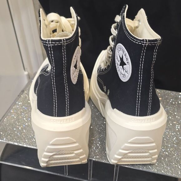 Converse Chuck 70 De Luxe High Top Wedge Platform Sneakers - Picture 15 of 16